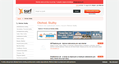 Desktop Screenshot of obchod-sluzby.surf.sk